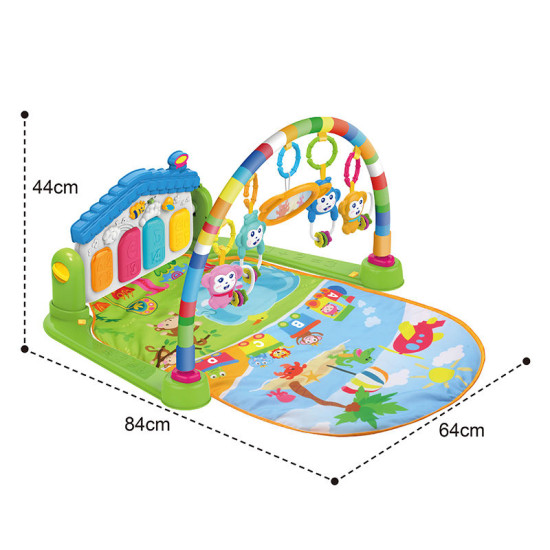 Baby Musical Gym Playmat - Piano Gym | Huanger Baby Musical Gym Playmat - Piano Gym | Huanger