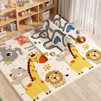 Play Mat for Baby Price in Bangladesh | Foldable Kids Play Mat | Design 1 | SIZE -XXL