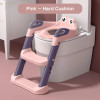 Children's Toilet Seat with Step Stool | Foldable & Safe Potty Training | Frog