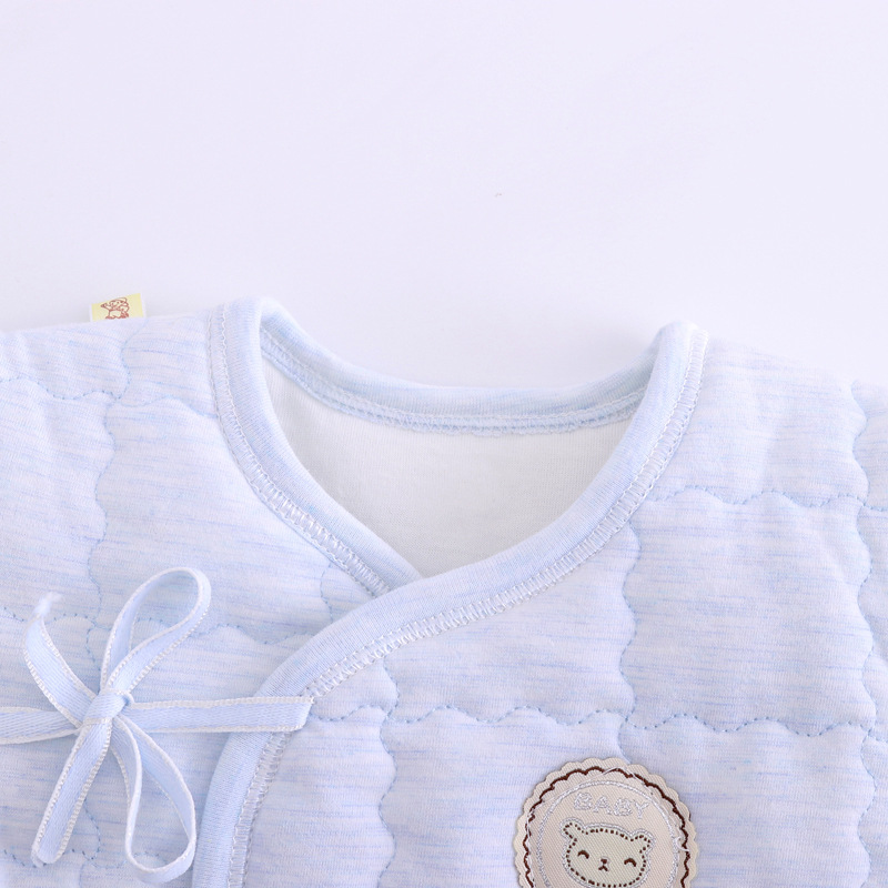 Infant Warm Clothing Uniform Set Winter and All Season - Blue Color - 0-6 Months