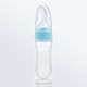 Full Body Silicone Rice Paste Bottle With Cork- Silicone Feeder Bottle with Squeezing Spoon