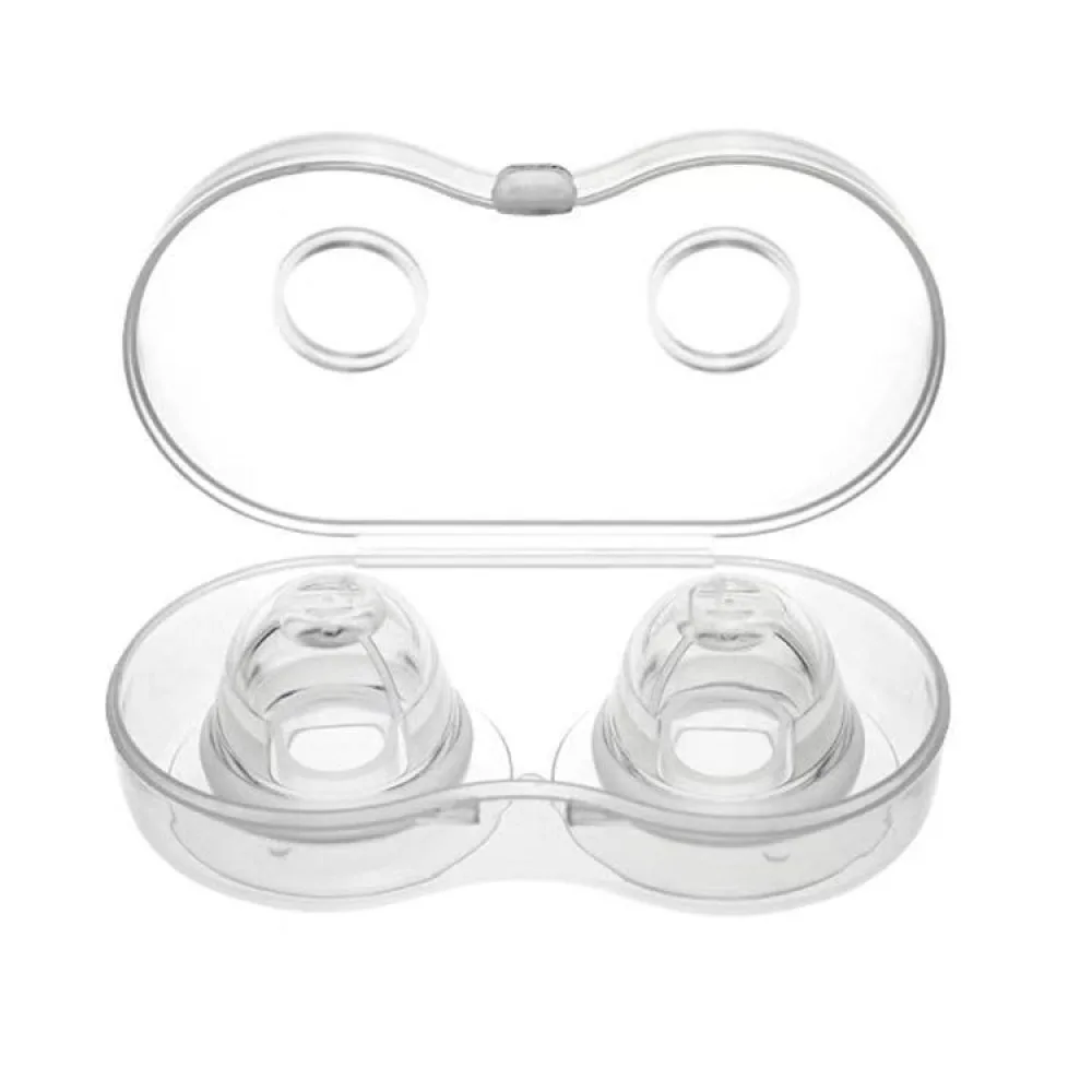 2Pcs Nippleshield - Nipple Corrector with Box for Difficulties Baby