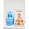 Babycare Kit - Baby Gift Set - Nail Cutter Set Kids Manicure Set With Box - 5 Pcs Set -Skyblue Color Babycare Kit - Baby Gift Set - Nail Cutter Set Kids Manicure Set With Box - 5 Pcs Set -Skyblue Color