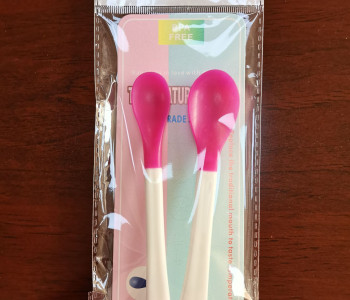 2-Piece Set BPA-Free Food Grade Silicone Spoon | Purple Color