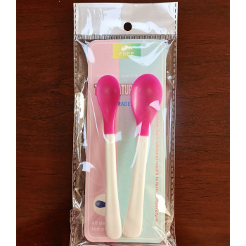 2-Piece Set BPA-Free Food Grade Silicone Spoon | Purple Color
