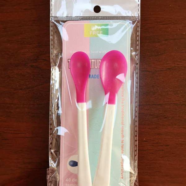 2-Piece Set BPA-Free Food Grade Silicone Spoon | Purple Color