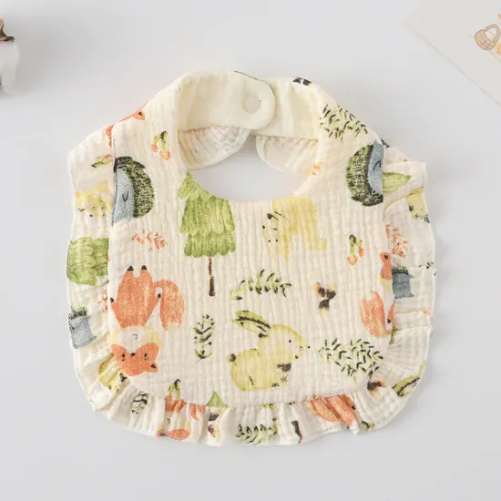 Korean Style Baby Feeding Bib | 0-1 Year | Fox Tree. Korean Style Baby Feeding Bib | 0-1 Year | Fox Tree.