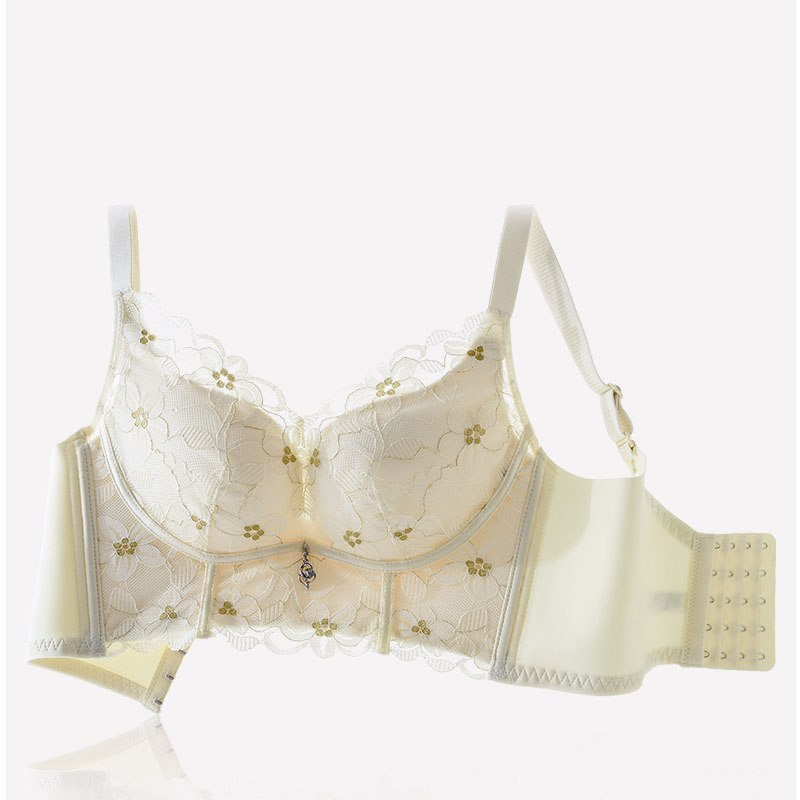 Push Up Confidence Bra With Steel Ring - Champagne color Push Up Confidence Bra With Steel Ring - Champagne color