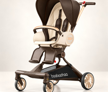 Baobaohao V9 Luxurious Baby Stroller Pushchair Pram | Golden Baobaohao V9 Luxurious Baby Stroller Pushchair Pram | Golden