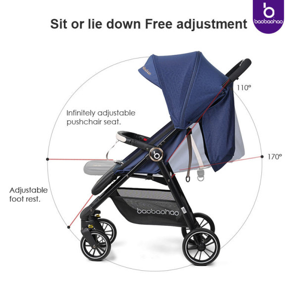 Travel Baby Stroller A2-PRO – Foldable, Lightweight & Compact for Airplane and Outdoor Use | Latest 2026