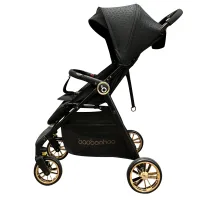 Baby stroller best travel lightweight travel baby carriage compact pram | Color Black