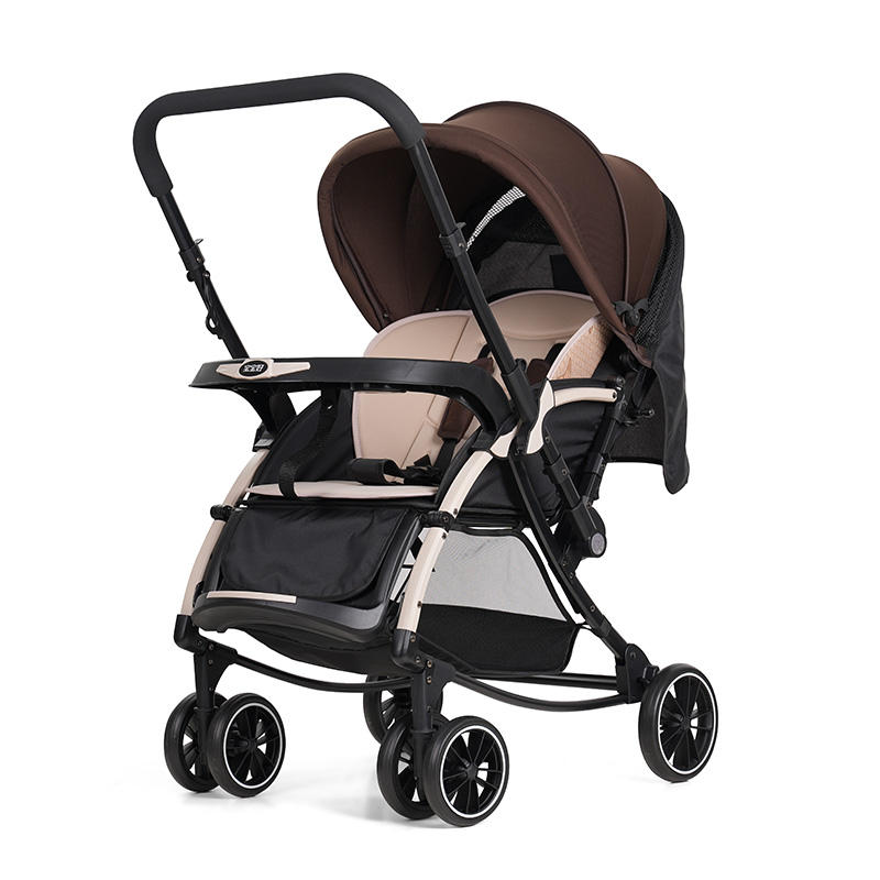 Baobaohao Baby Stroller C3 Pram with Rocking Mood And Adjustable Handle Bar-Lokkisona-bangladesh