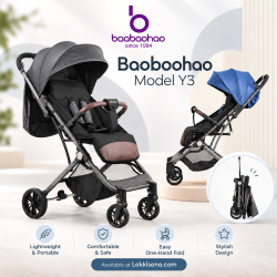 Baobaohao Y3 Baby Stroller with Luggage Handle | Travel Trolley Stroller BD Baobaohao Y3 Baby Stroller with Luggage Handle | Travel Trolley Stroller BD