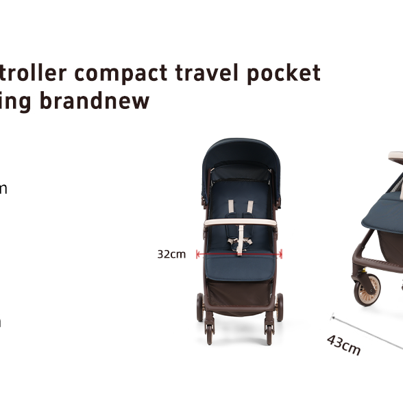 Baobaohao A2 Baby Stroller–Lightweight, Foldable, One-Click Folding, Reclining Seat-Lokkisona-bangladesh Baobaohao A2 Baby Stroller–Lightweight, Foldable, One-Click Folding, Reclining Seat-Lokkisona-bangladesh