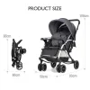 Baobaohao Baby Stroller C3 Pram with Rocking Mood And Adjustable Handle Bar