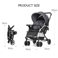 Baobaohao Baby Stroller C3 Pram with Rocking Mood And Adjustable Handle Bar