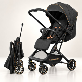 Baobaohao Y8 Baby Stroller – Black Color