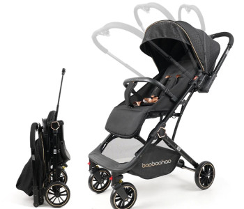 Baobaohao Y8 Baby Stroller – Black Color Baobaohao Y8 Baby Stroller – Black Color