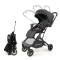 Baobaohao Y8 Baby Stroller – Black Color