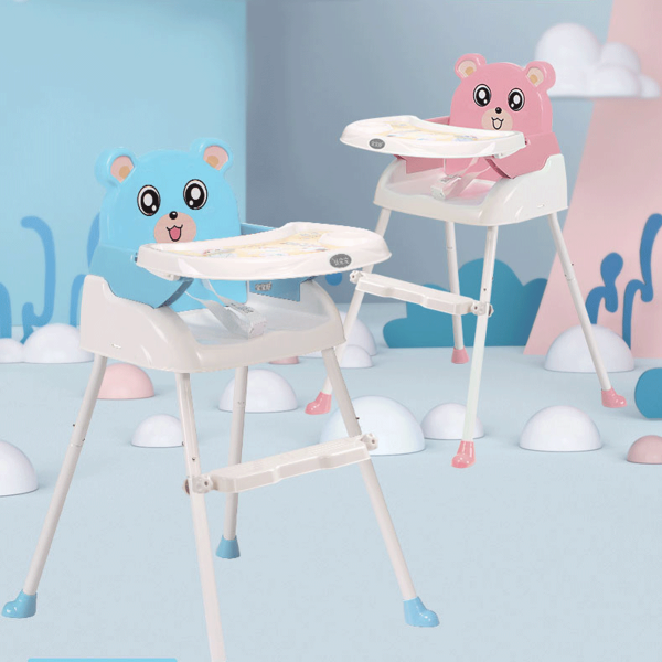 MODEL C-218- Bao Bao Hao Popular High Feeding Chair | Green Color MODEL C-218- Bao Bao Hao Popular High Feeding Chair | Green Color
