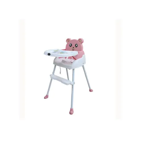 MODEL C-218- Bao Bao Hao Popular High Feeding Chair | Pink Color