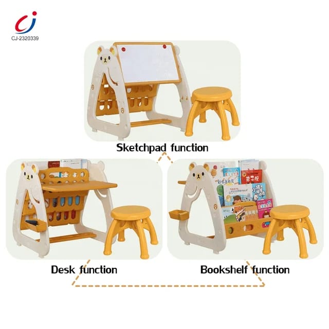 3-in-1 Multifunctional Baby Reading Table: Early Education Desk & Puzzle Toy for Children-Lokkisona-bangladesh 3-in-1 Multifunctional Baby Reading Table: Early Education Desk & Puzzle Toy for Children-Lokkisona-bangladesh