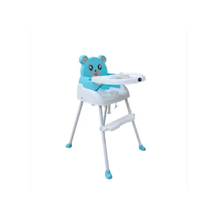 MODEL C-218- Bao Bao Hao Popular High Feeding Chair | Skyblue Color