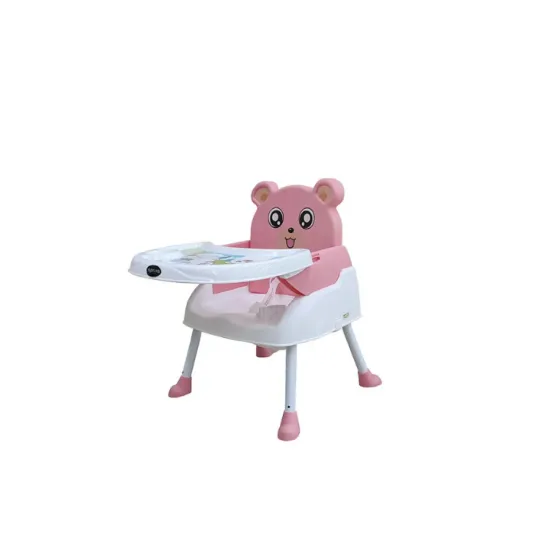 MODEL C-218- Bao Bao Hao Popular High Feeding Chair | Pink Color