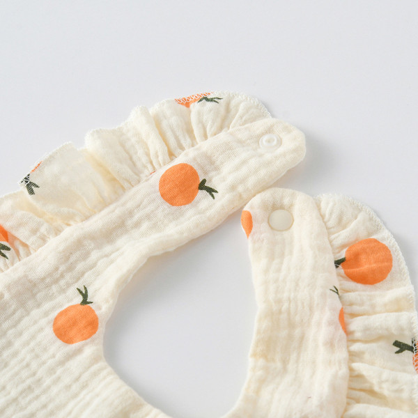 4 Pcs Korean Style Baby Feeding Bib | 0-1 Year | Random Print 4 Pcs Korean Style Baby Feeding Bib | 0-1 Year | Random Print
