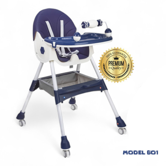 2-In-1 Premium Quality Foldable Baby Feeding high Chair | Multifuntional | Green Color