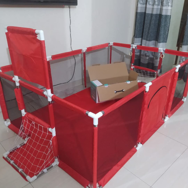 Playpen Large Playpen for twin, with Basketball Hoop, Comes with Bracket and 30 Ball | Large Size (China) Playpen Large Playpen for twin, with Basketball Hoop, Comes with Bracket and 30 Ball | Large Size (China)