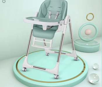 Convertible Adjustable & Foldable Baby High Chair | Model 330 | Green