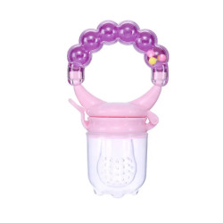 Teether High Quality Silicone Fruit Pacifier-Purple