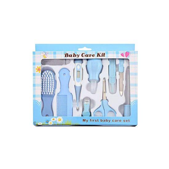 Baby Care Kit Nursing Set 10 In 1 Newborn Infant Care Set-Blue Baby Care Kit Nursing Set 10 In 1 Newborn Infant Care Set-Blue