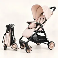 Baobaohao A2 Baby Stroller–Lightweight, Foldable, One-Click Folding, Reclining Seat